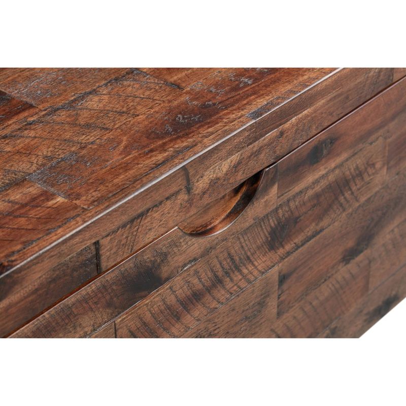 46" Kendall Storage Bench Brown/Black - Summerland Home