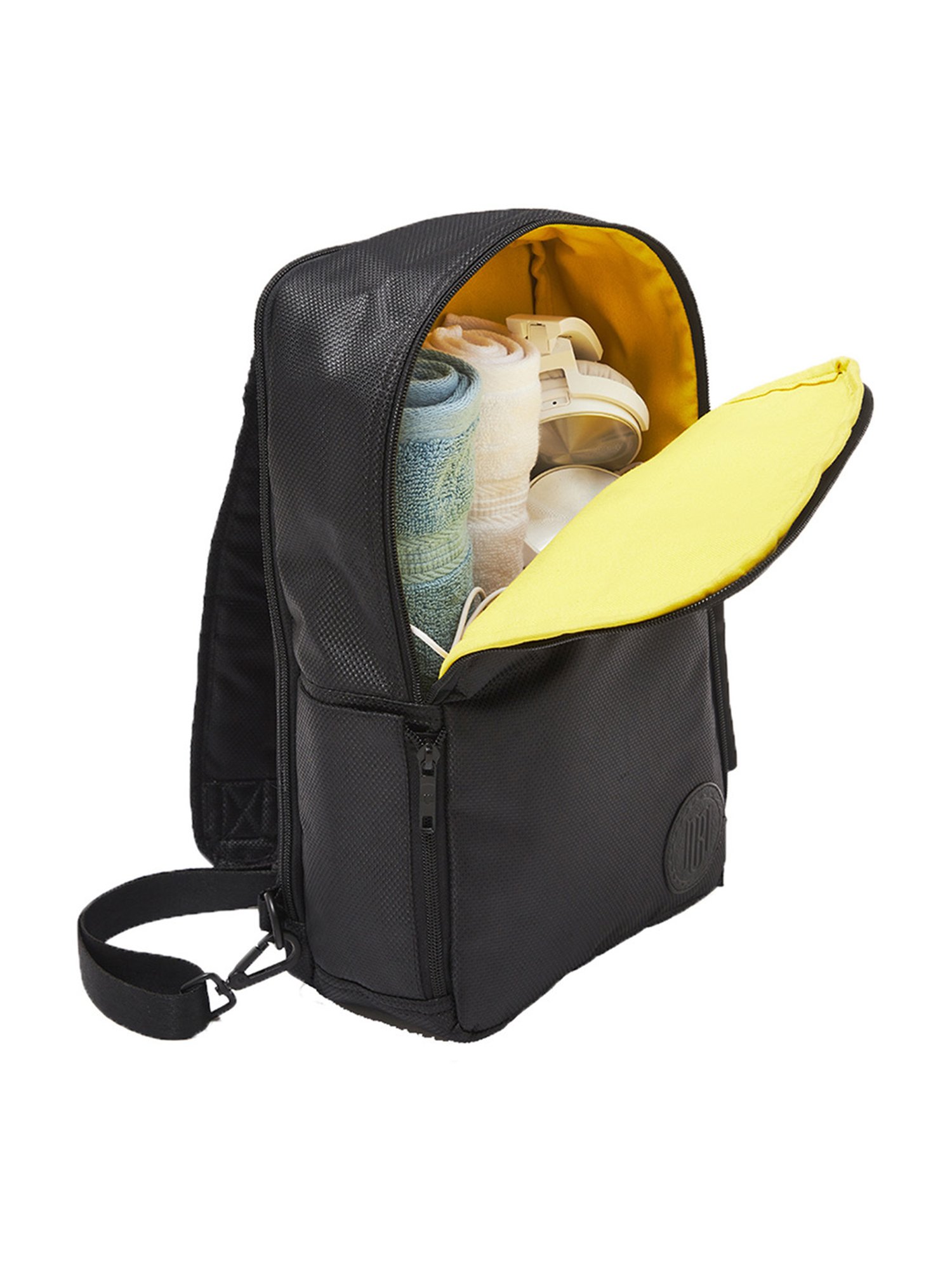 Mona B Black Rearden Medium Cross Body Bag