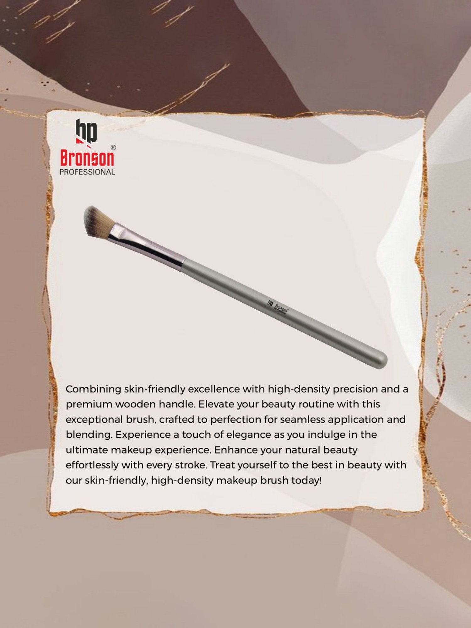 Bronson Professional Classic Angled Bronzer Blush Brush