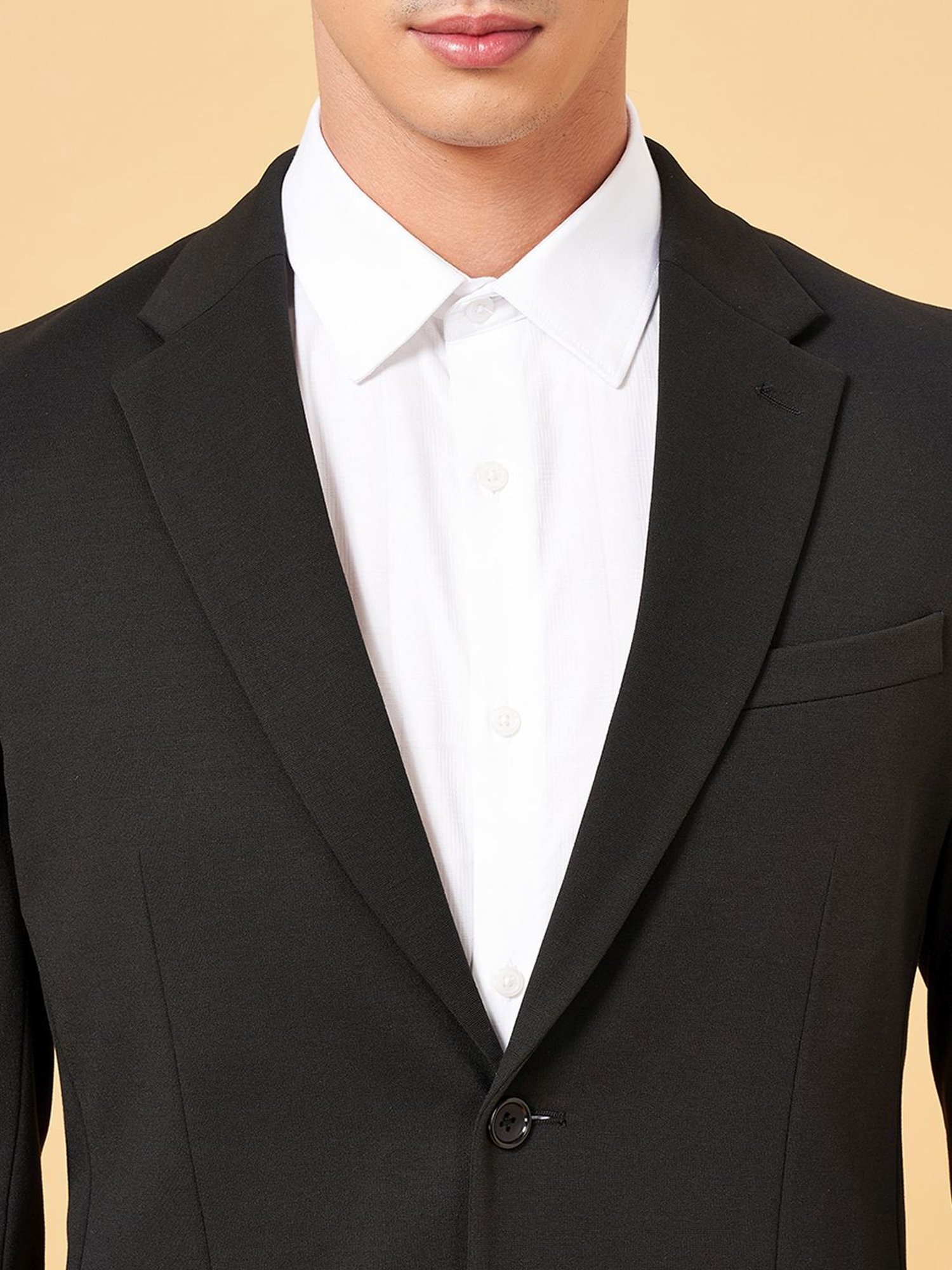 Byford By Pantaloons Caviar Slim Fit Blazers