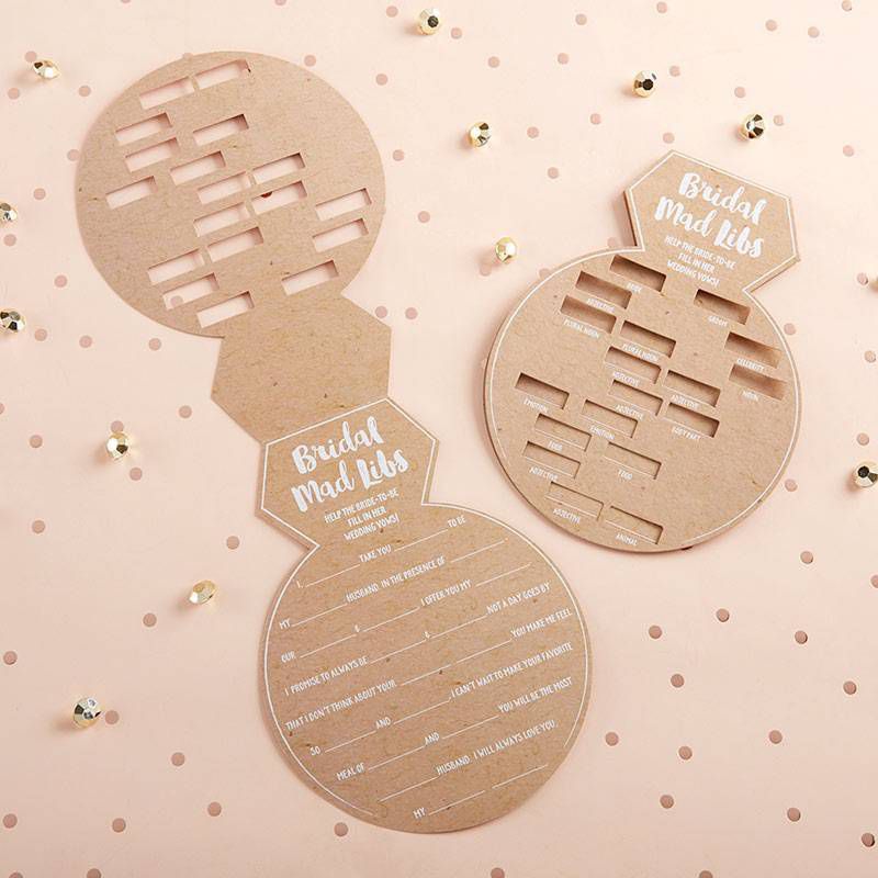 50ct Bridal Shower Game Cards