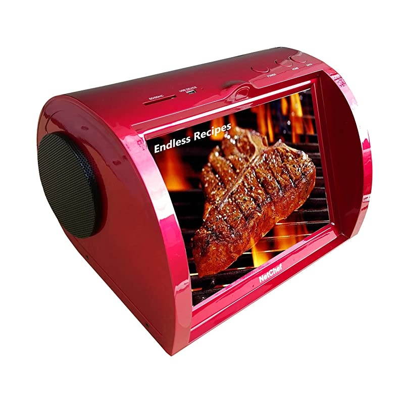 Radio with Hi-Fi Speakers, 8&rdquo; HD Touch Panel, Audio Book, 15K+ Radio Stations, Streaming Videos, Movies, Music, Auto Wi-Fi, Social Media, Recipes, More Features & Functions