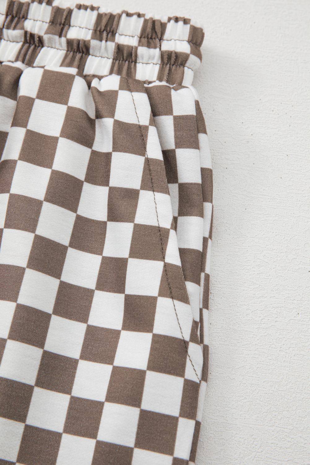 White Christmas Pullover and Drawstring Pants Pajama Set