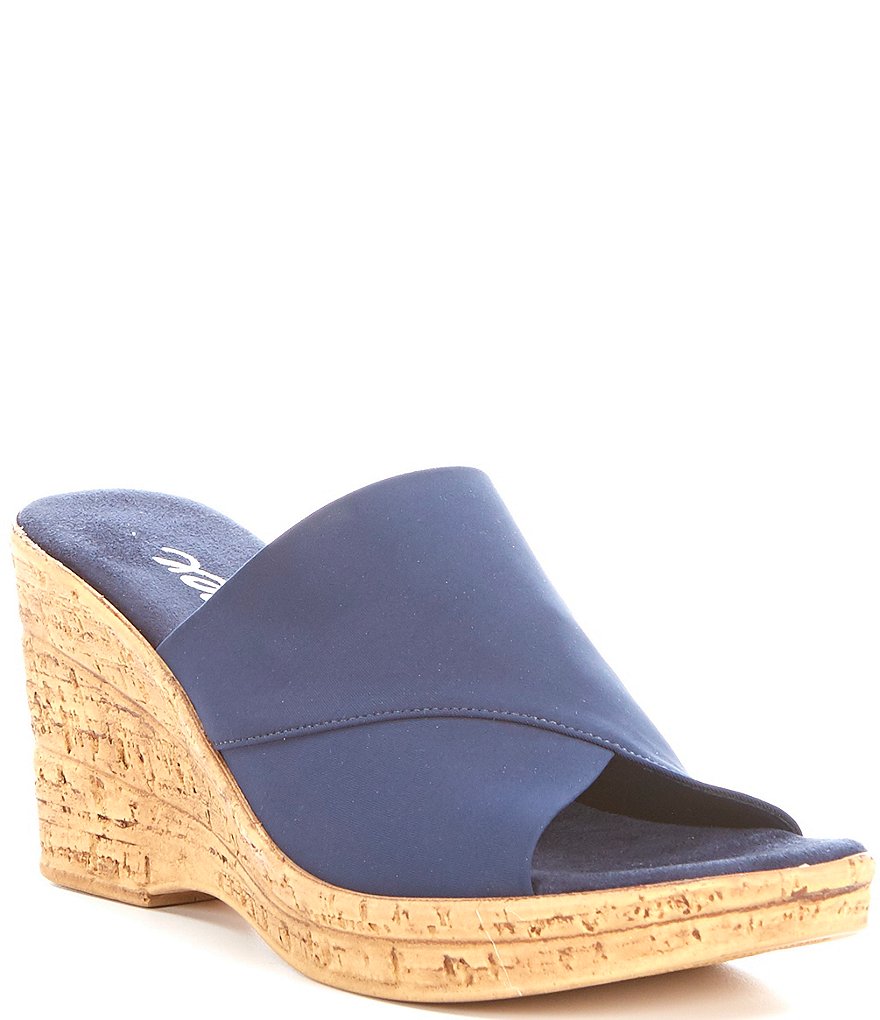 Onex Christina Elastic Wedge Sandals