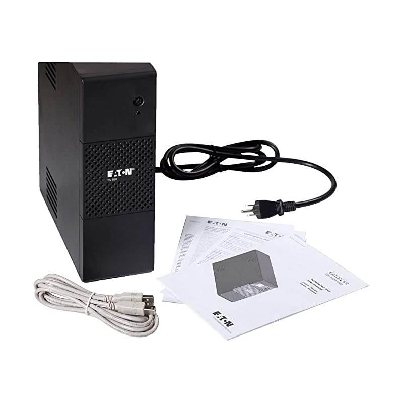 5S550 UPS Battery Backup & Surge Protector, 550VA / 330W, AVR, Line Interactive (Not for sale in CO, VT, or WA)