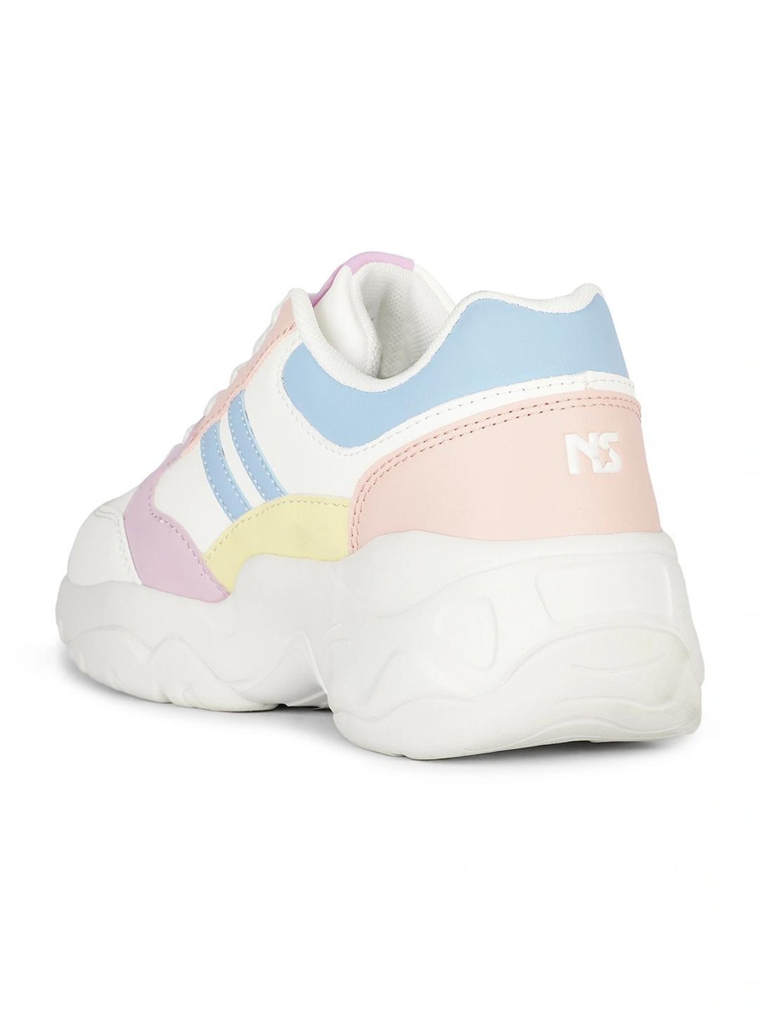 North Star by Bata Women's MACAO White Sneakers