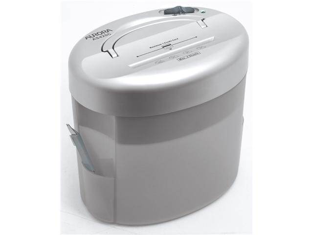 AS420C Aurora 4-Sheet Light Duty Crosscut Desktop Shredder