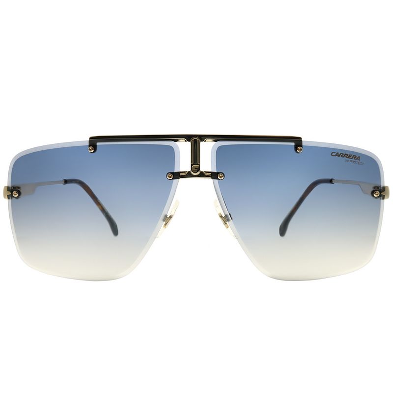 Carrera Navigator Carrera 1016/S 001 08 Unisex Aviator Sunglasses Gold 64mm