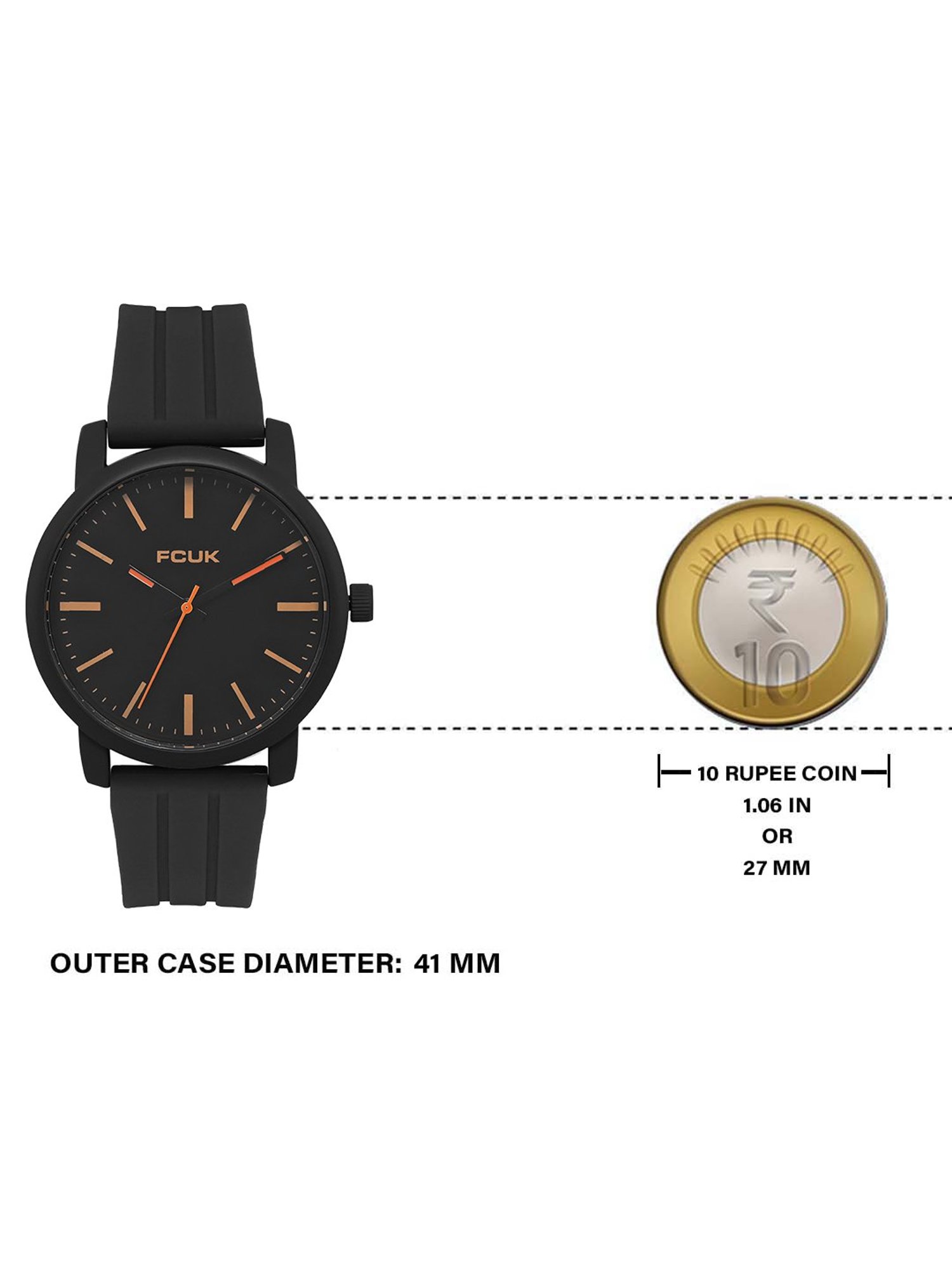 FCUK FK0011C Analog Watch for Men