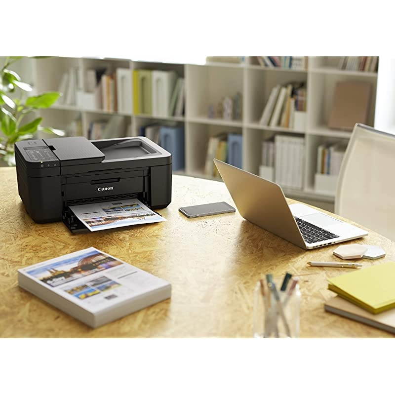 PIXMA TR4520 Wireless All in One Photo Printer with Mobile Printing Black Works with Alexa