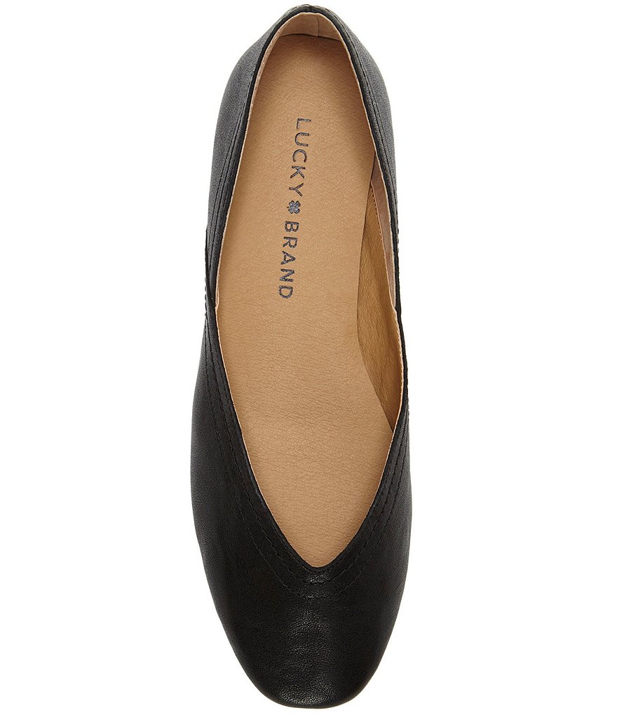 Lucky Brand Alba Leather Flats
