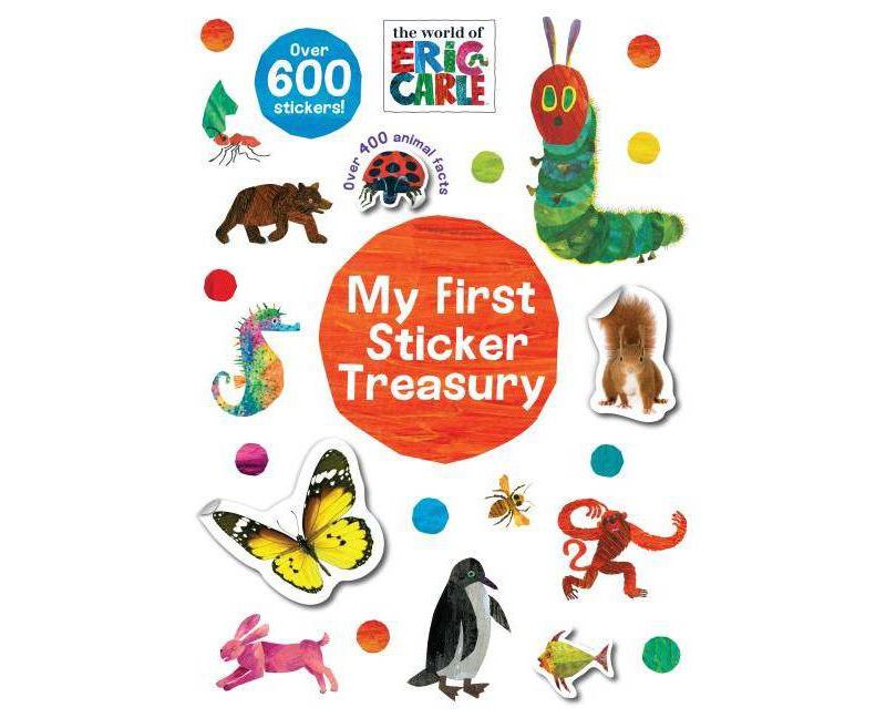 World of Eric Carle My First Sticker Treasury (Paperback)