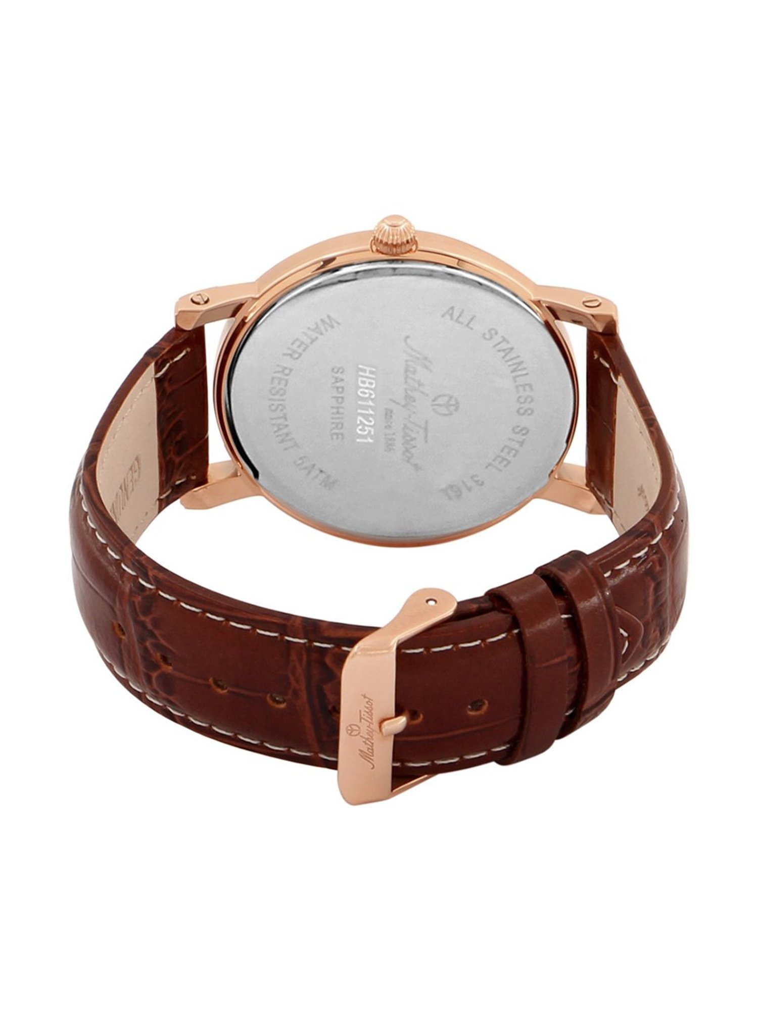 Mathey Tissot HB611251PBR Analog Watch for Men