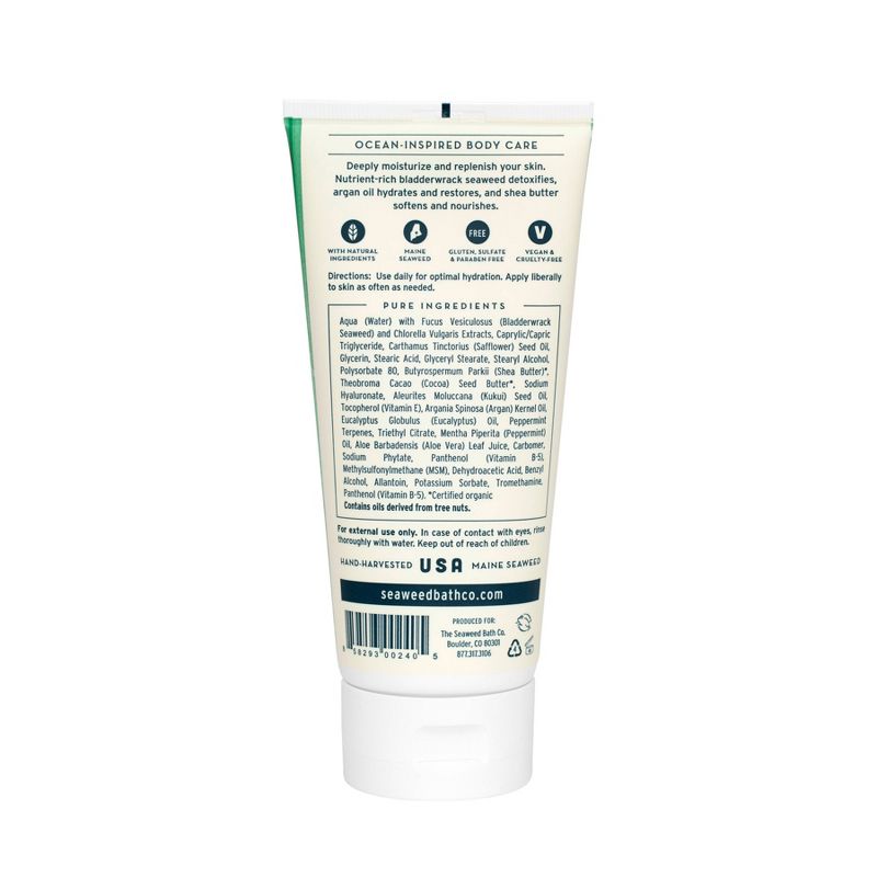 The Seaweed Bath Co. Hydrating Soothing Body Cream - Eucalyptus & Peppermint - 6 fl oz