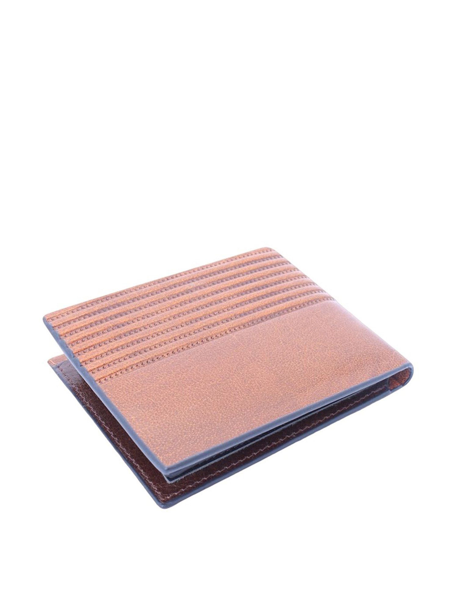 THE HOLISTIK Marvellous Tan Casual Leather Bi-Fold Wallet for Men