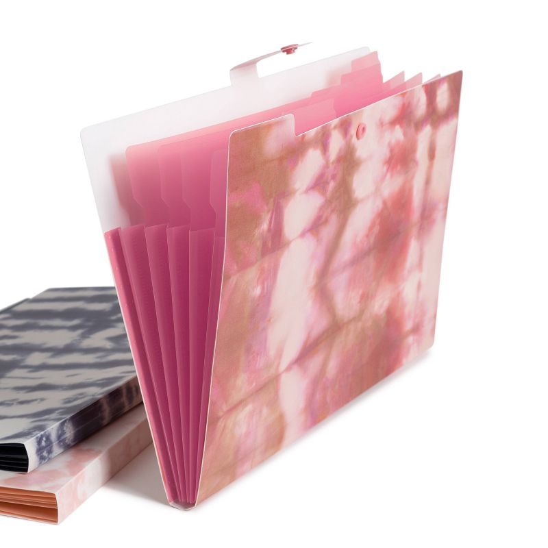 U Brands 3ct 5 Pocket Open Top Expandable Folder - Assorted Soft Dye