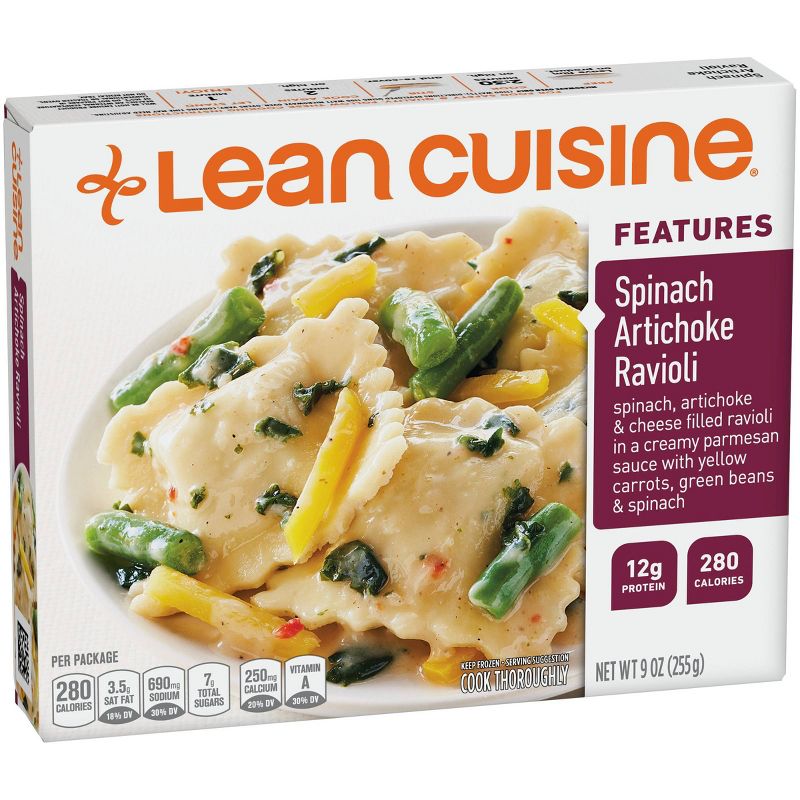 Lean Cuisine Marketplace Frozen Spinach Artichoke Ravioli - 9oz