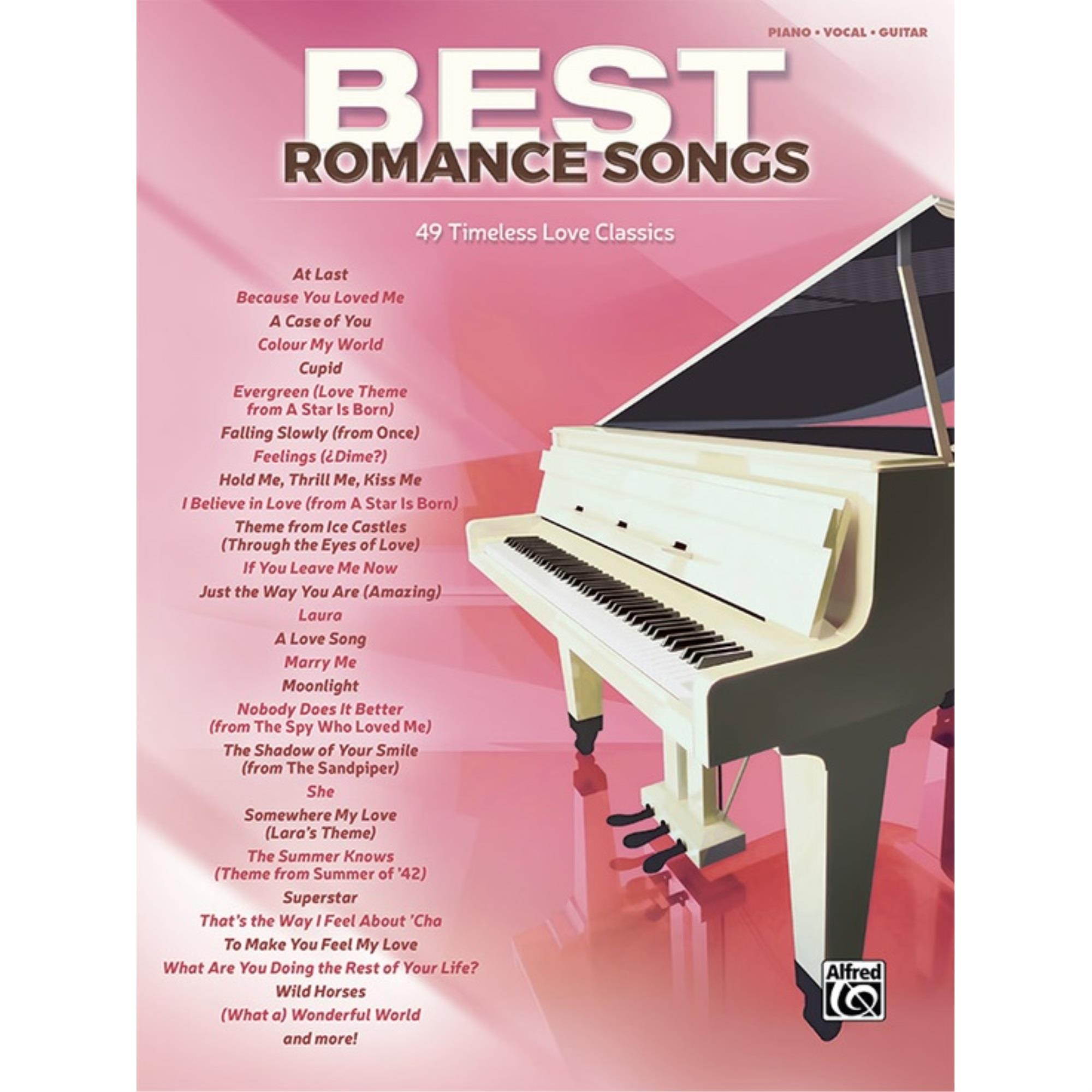 Alfred Best Romance Songs -Piano/Vocal/Guitar
