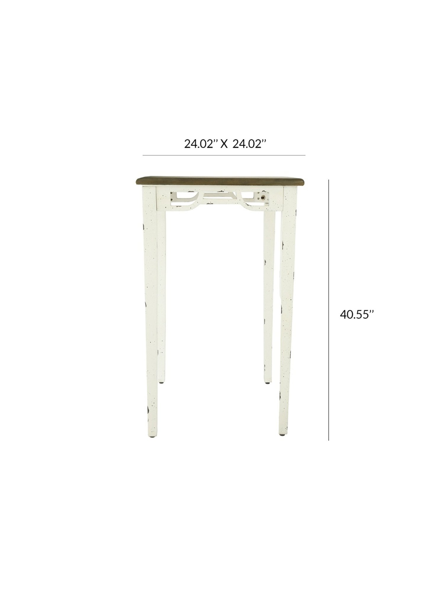 Artisans Rose Vote Hand-painted Multicolor Iron Ballot Box