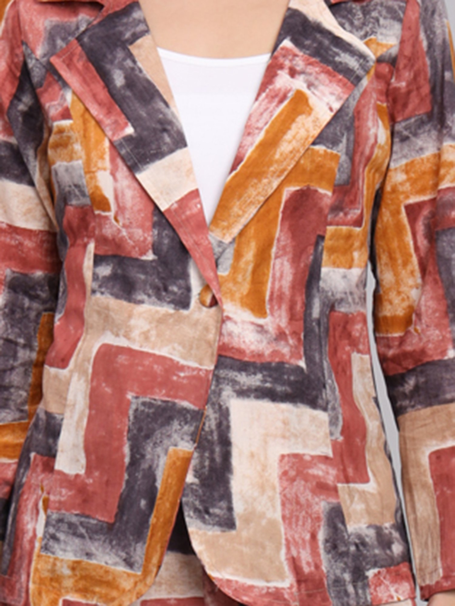 DECKEDUP Multicolor Printed Co-Ord Set