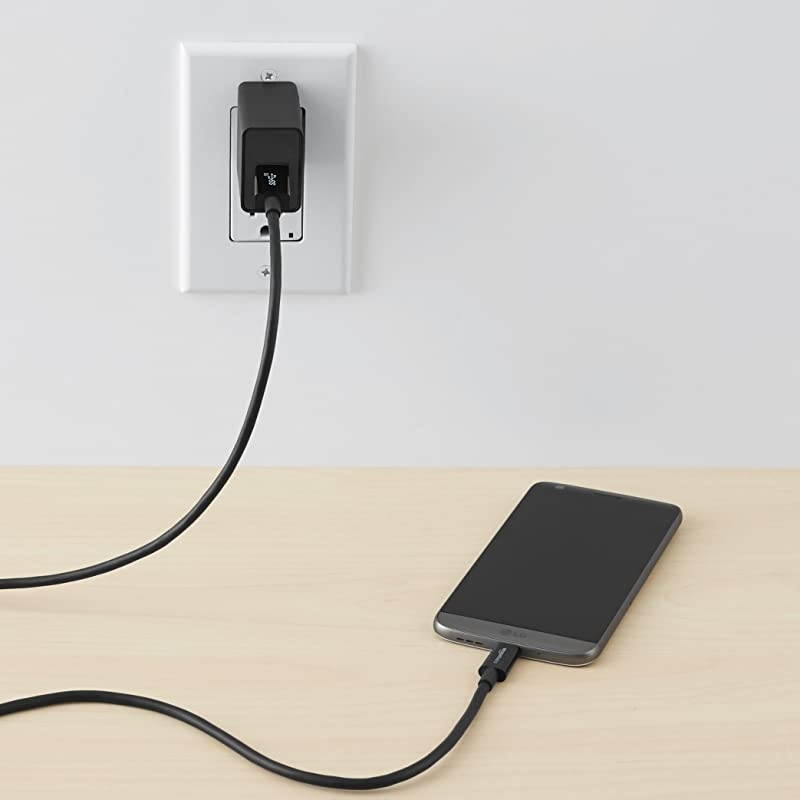 Basics USB Type-C to USB-A Male 3.1 Gen2 Adapter Charger Cable - 3 Feet (0.9 Meters) - Black