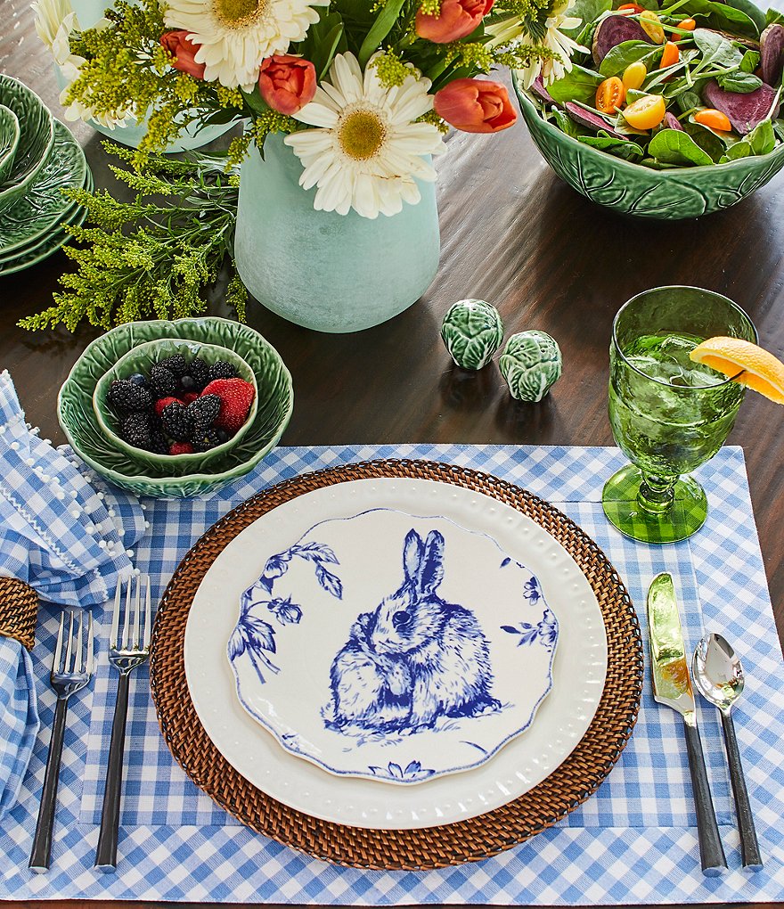 Southern Living Textured 20-Piece Stainless Steel Flatware Set