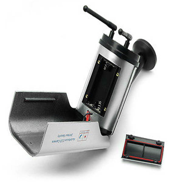 Fake Dummy Solar Powered Security CCTV Camera Cam Red Blinking LED W/2 Antennas