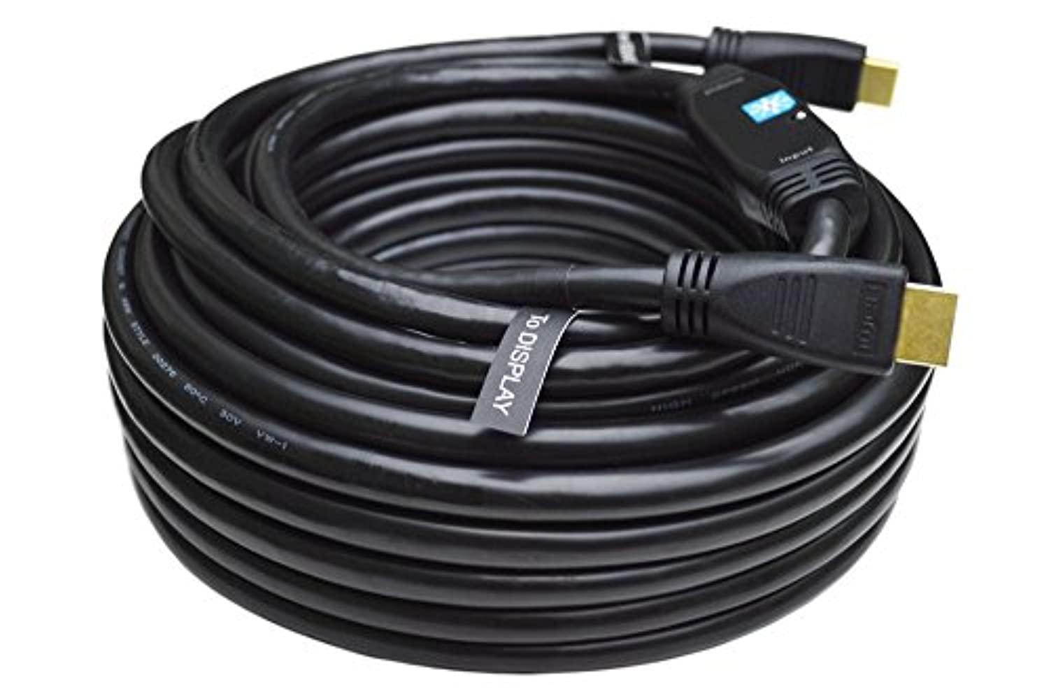 direct access tech. up to 1080p high-speed hdmi cable with signal booster (50 feet/15.25 meter)(4016)