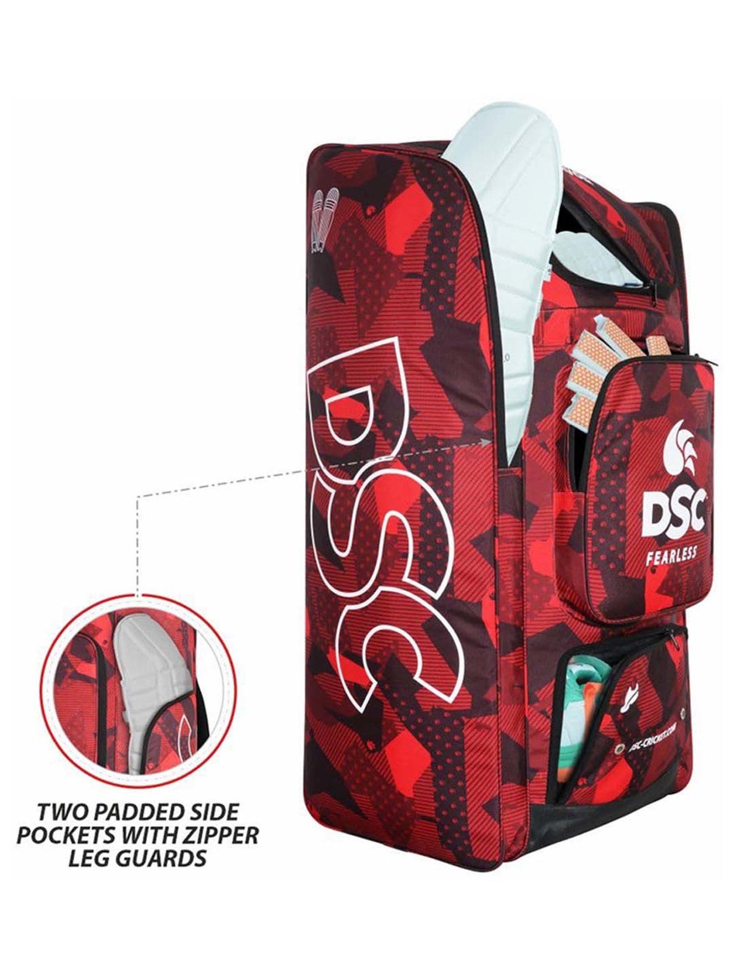 DSC Cricket Rebel Revolt Duffle Kit Bag Size - Free Size