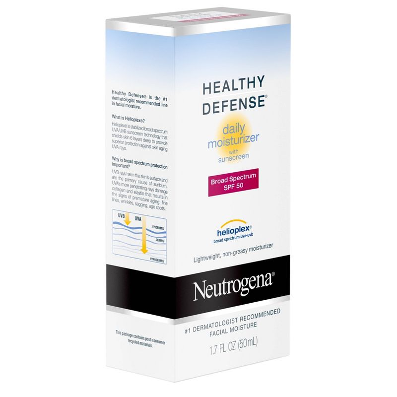 Neutrogena Healthy Defense Daily Face Moisturizer -SPF 50 - 1.7 fl oz