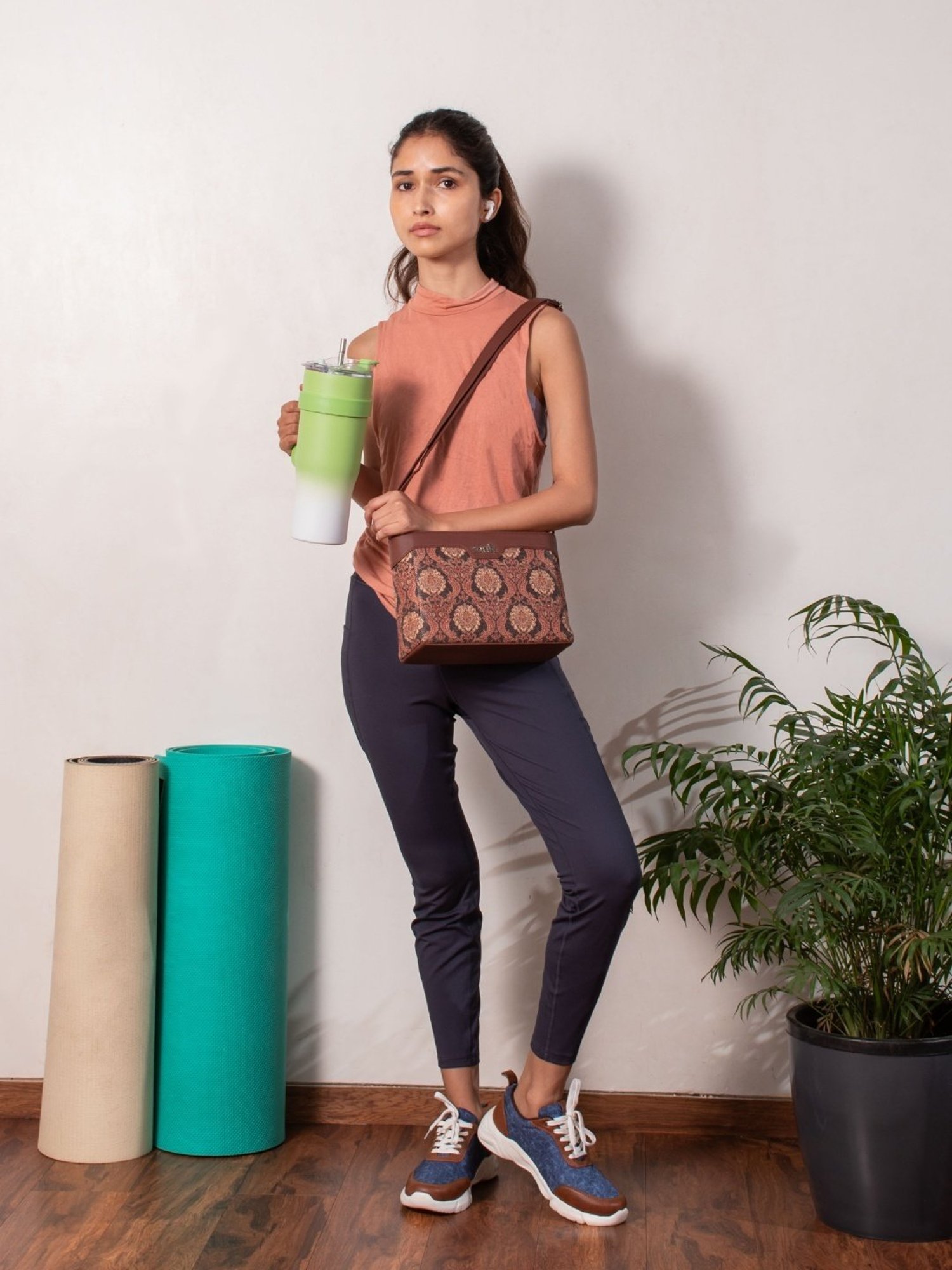 Kendall + Kylie Pink Medium Cross Body Bag