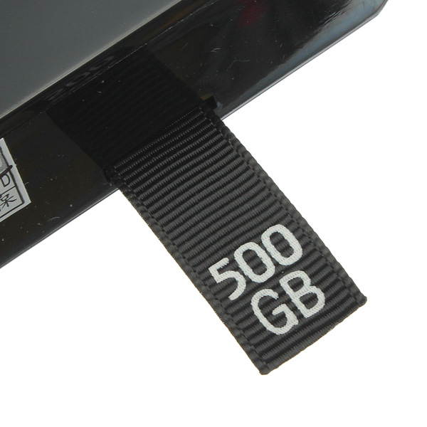 Etekcity 500GB HDD Slim XBOX360 Xbox 360 For Microsoft Hard Drive Internal Disk US - Black