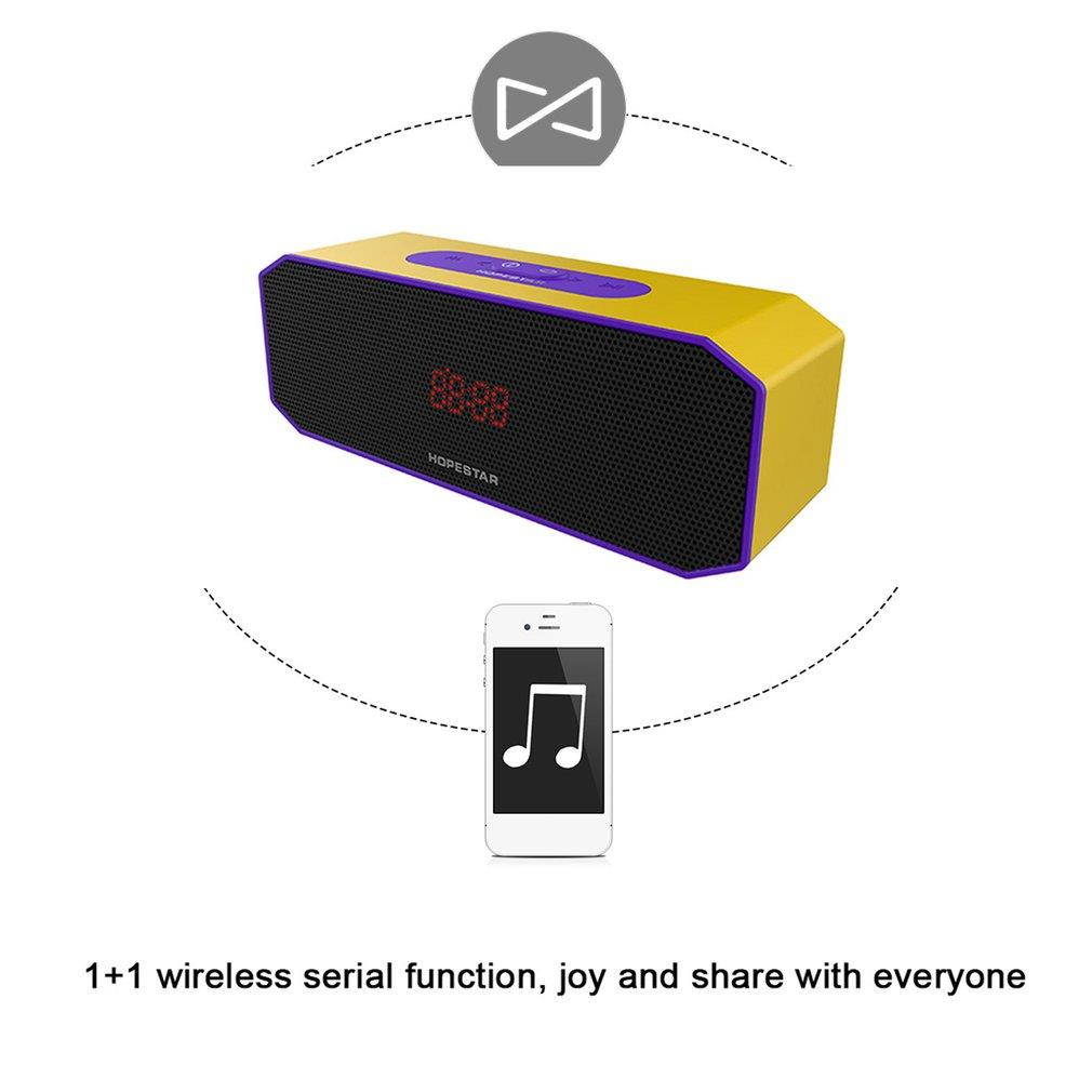HOPESTAR P8 Portable Wireless Bluetooth Speaker Music Player Power Bank