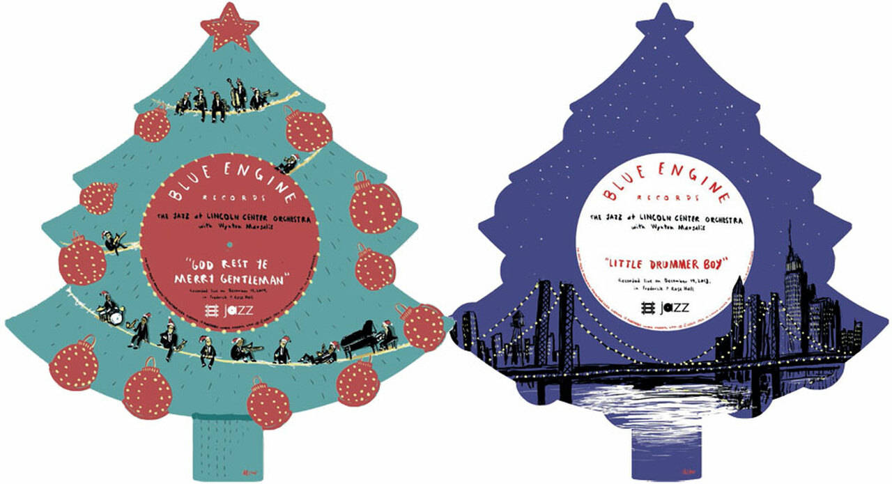 The Jazz At Lincoln Center Orchestra God Rest Ye Merry Gentlemen/Little Drummer Boy 12" Vinyl (Picture Disc)