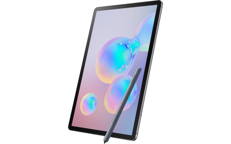 Samsung Galaxy Tab S6 SM-T860 Tablet - 10.5" - 6 GB RAM - 128 GB Storage - Android 9.0 Pie - Mountain Gray - Qualcomm SDM855 Snapdragon 855 SoC
