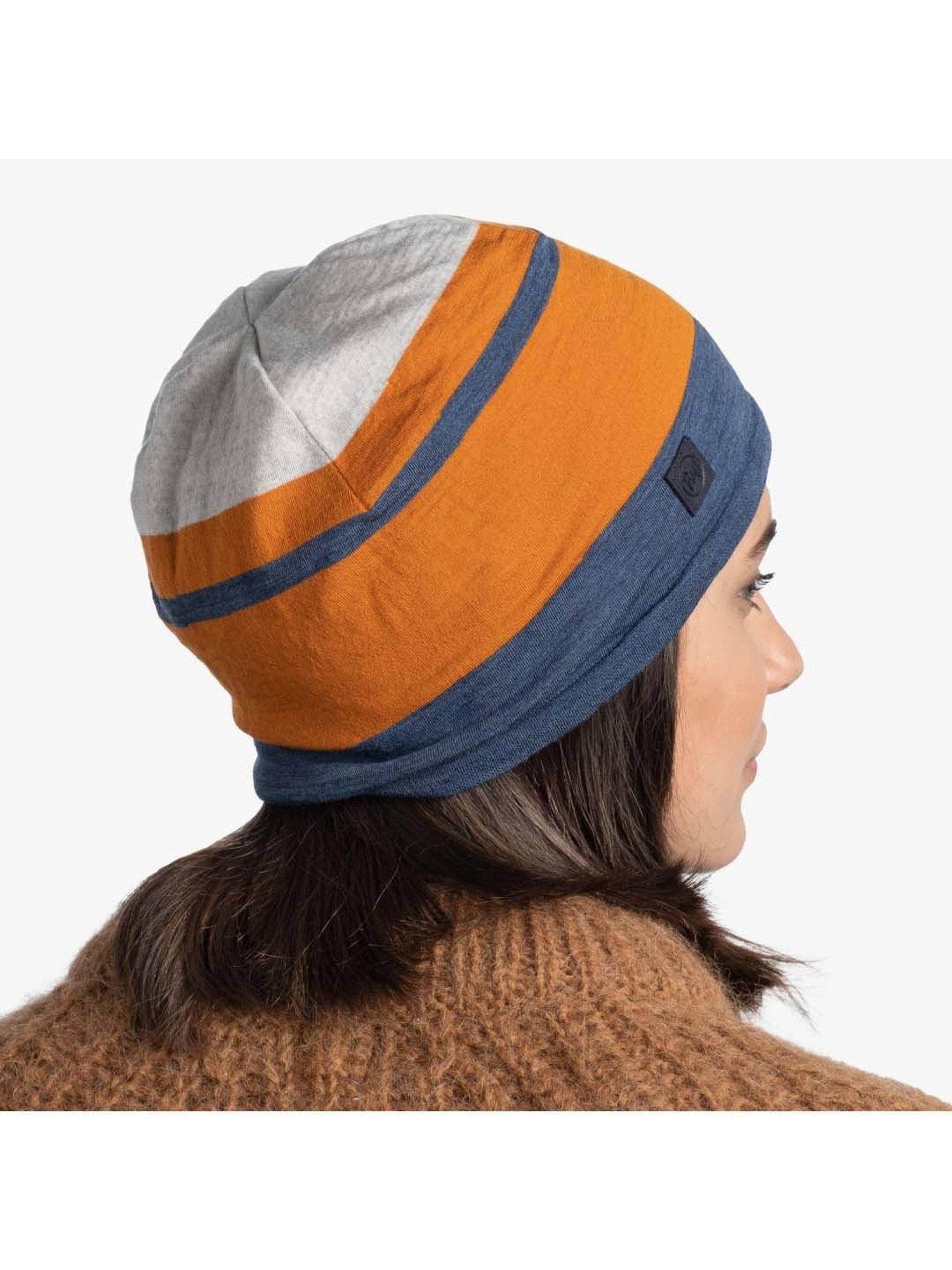 BUFF Merino Move Multicolor Striped Beanies