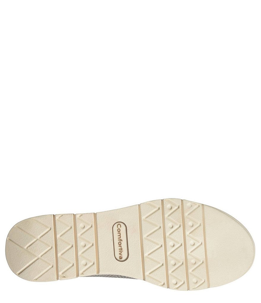 Comfortiva Carlene Knit Mesh Mary-Jane Slip Ons