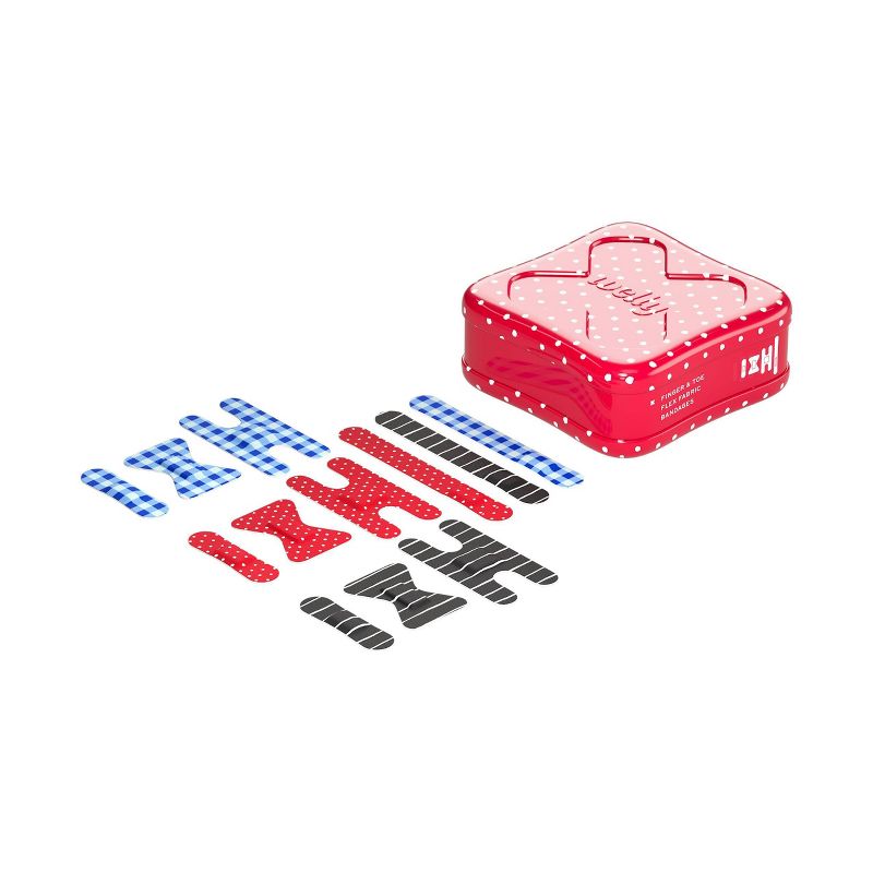 Welly Handy Bandies Finger & Toe Flex Fabric Assorted Bandages - 24ct