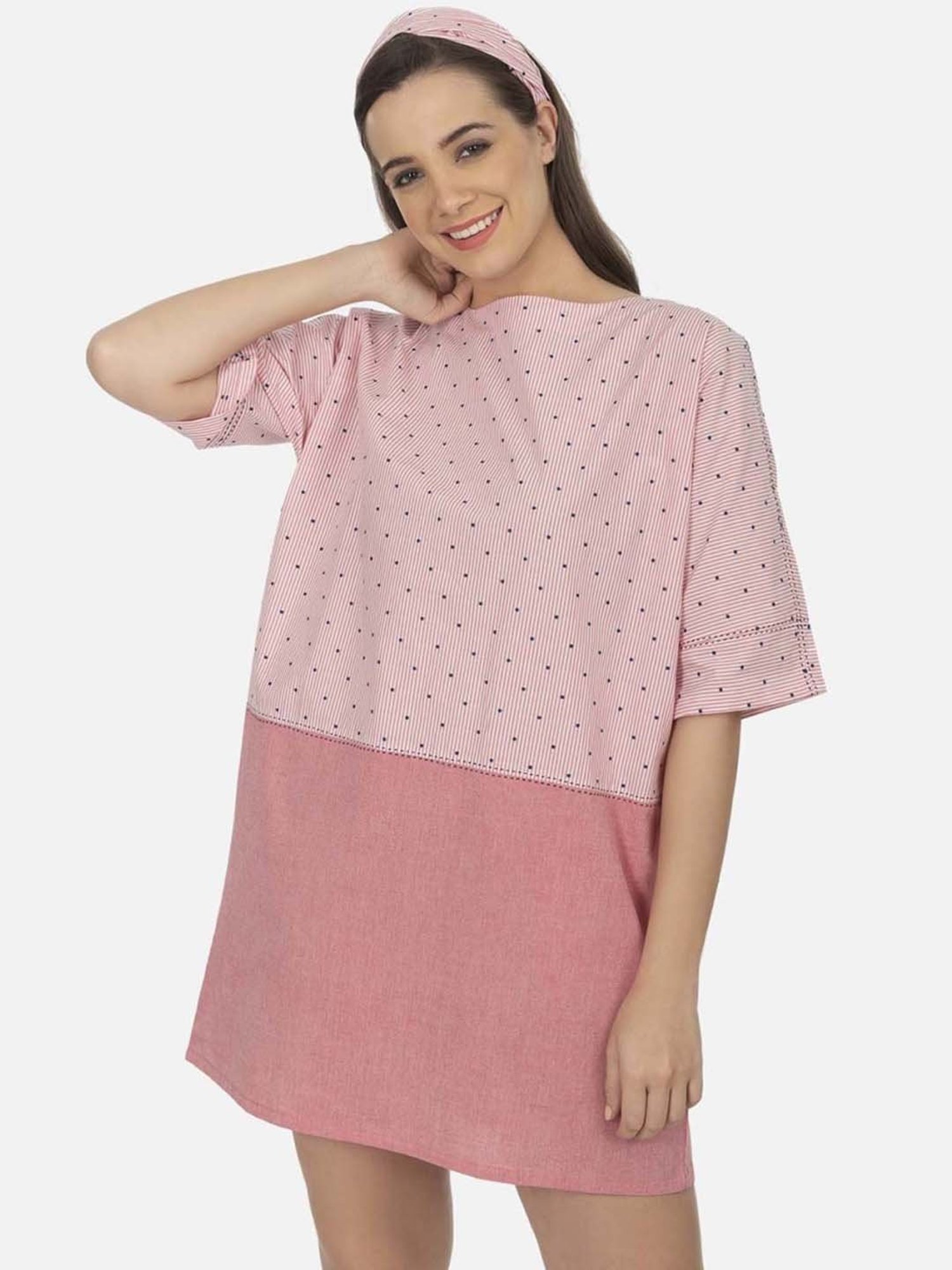 The Calm Collective Prism Pink Indy Dress
