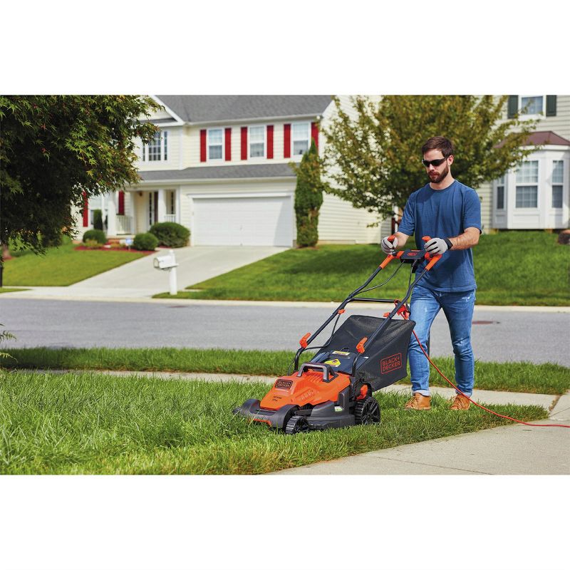 Black & Decker BEMW482BH 12 Amp/ 17 in. Electric Lawn Mower with Comfort Grip Handle