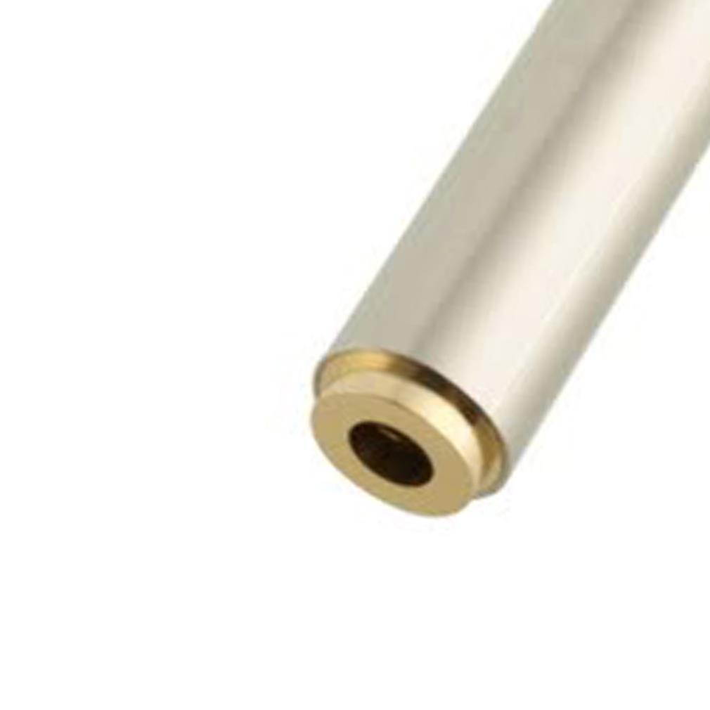 Gold 3.5mm Male  to 2.5mm Female  Audio Stereo Headphone Jack Adapter Converter