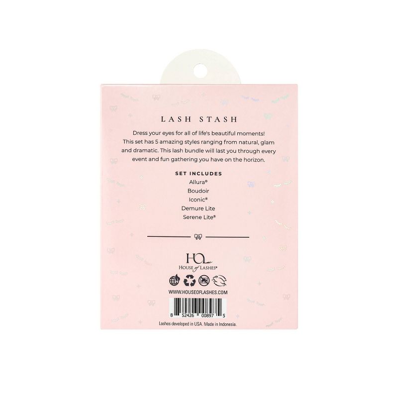 House of Lashes False Eyelashes Set - 5pr