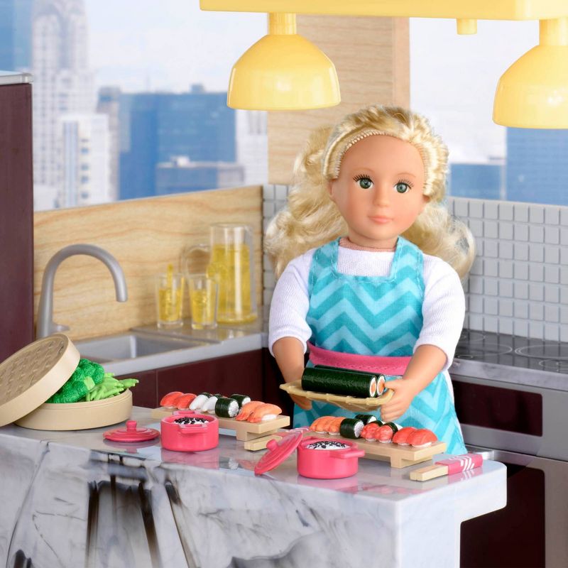 Lori - Cooking Accessories for 6" Mini Dolls - Gourmet Market