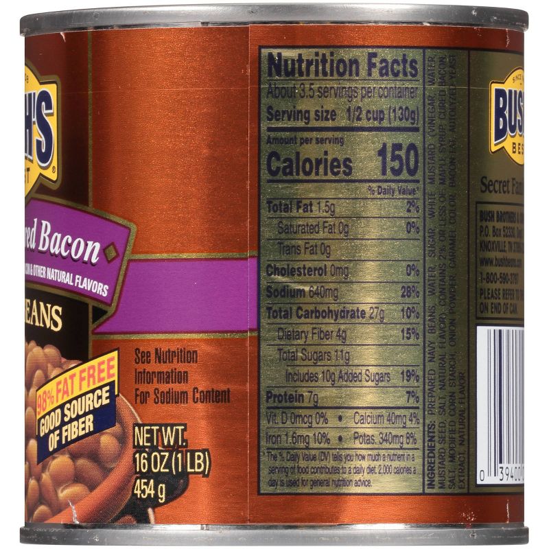 Bush's Maple Cured Bacon Baked Beans - 16oz