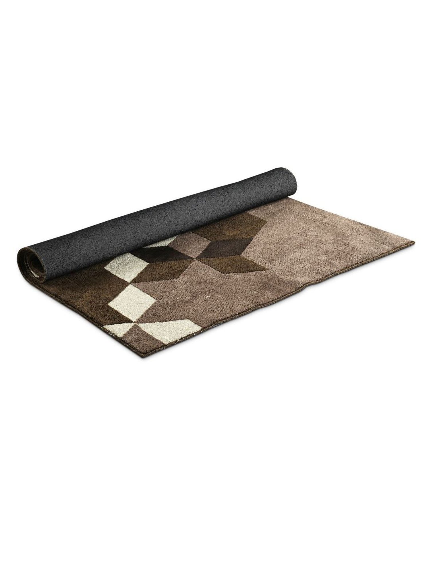 Saral Home Beige Yarn Art Carpet (120 x 180 cm)