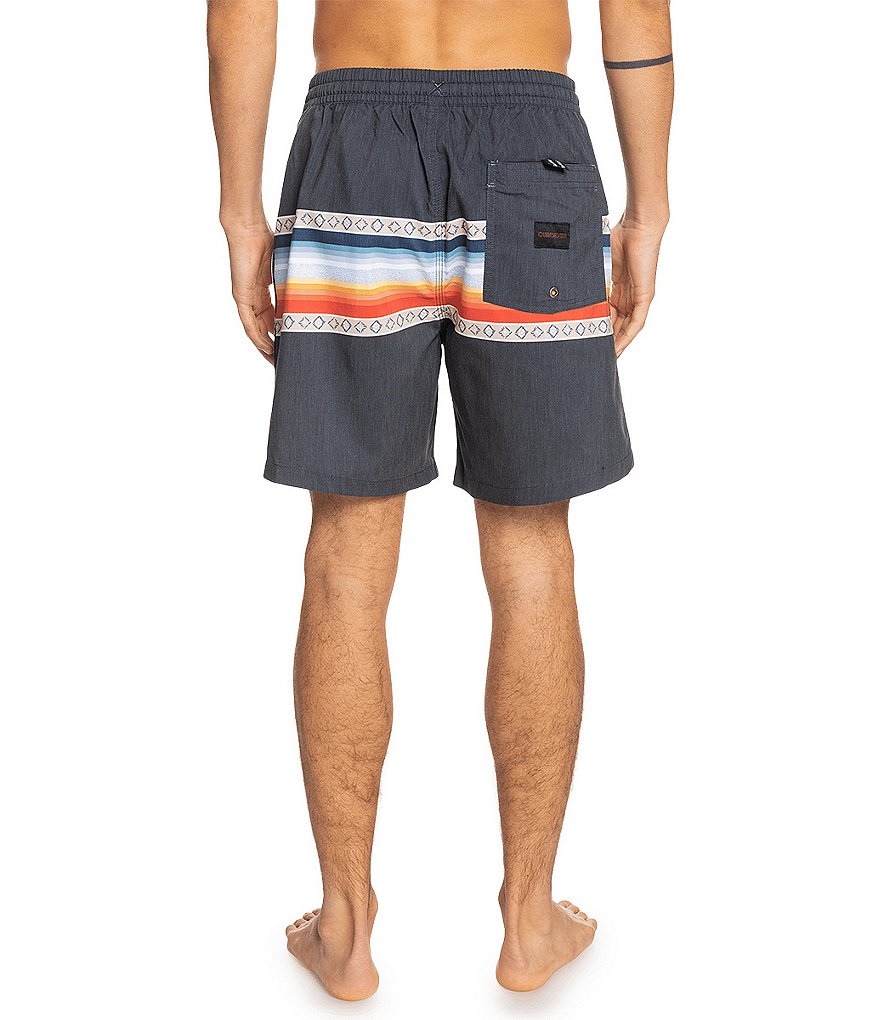 Quiksilver Sun Faded 17#double; Outseam Volley Shorts