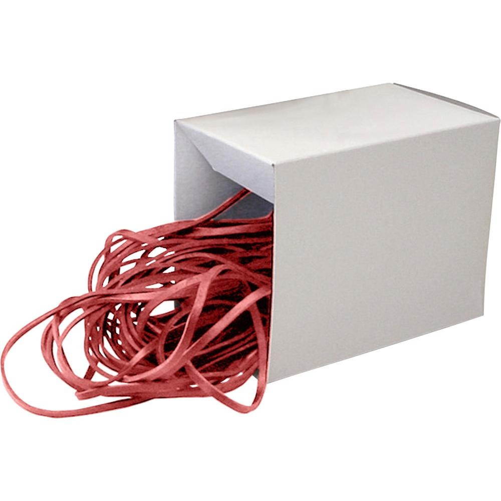 Alliance Rubberband Medium 44 Gallon 12" 50/BX Red 07825
