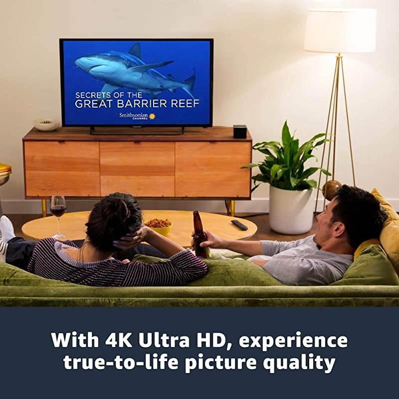 TV Cube handsfree with Alexa built in 4K Ultra HD streaming media player released 2019