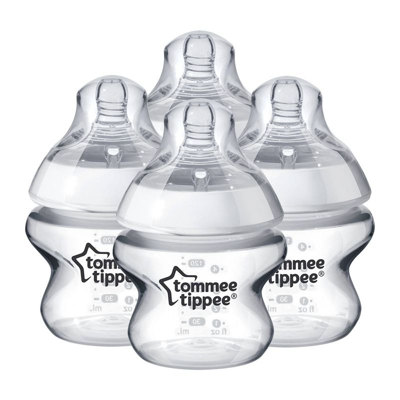 Tommee Tippee Closer To Nature Baby Bottle - 4pk - 5oz