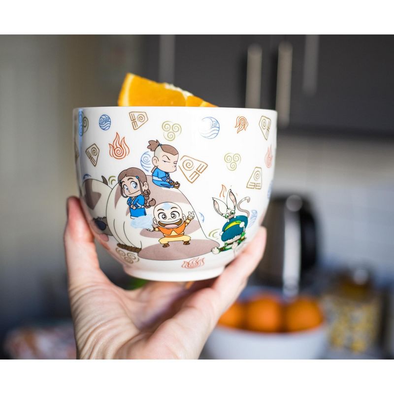 45oz Melamine and Bamboo Dinner Bowl White - Threshold™